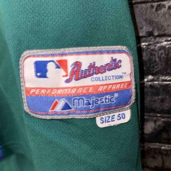 Majestic Ken Griffey Jr Seattle Mariners 35th Anniversary Jersey sz50 - Picture 2 of 5